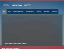 Tablet Screenshot of emmausonline.net